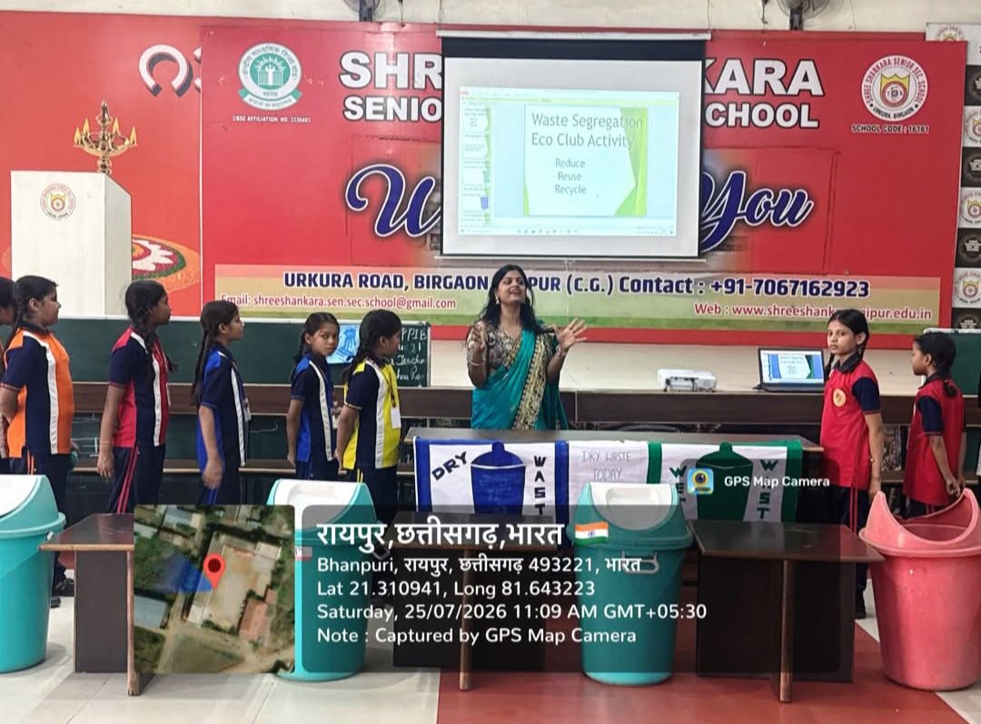 WASTE SEGREGATION ACTIVITY – 25 JULY 2026
